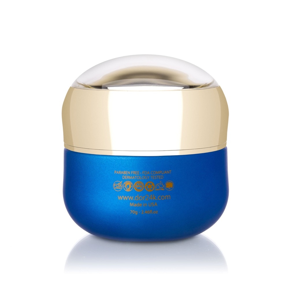 D’OR24K PRESTIGE NANOTECHNOLOGY Face & Body Silk Cream - Blue and Gold - Picture 3 of 6